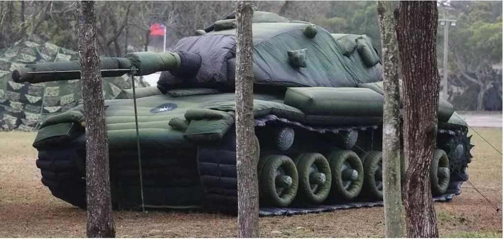 静宁军用充气坦克